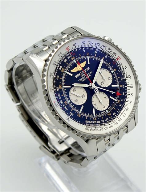 Navitimer B04 Chronograph GMT 48 Stainless steel .